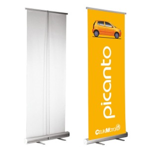 33" x 79" Retractable Banner + Stand - BROKER ONLY