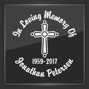 In Memory of Decal - Religious 3