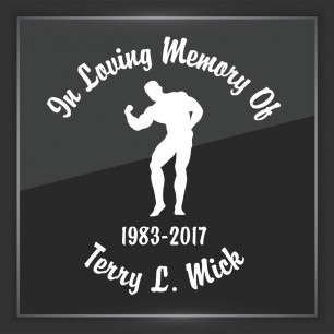 In Memory of Decal - Sports 8