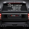 Real Estate Style 02 Rear Glass Decal